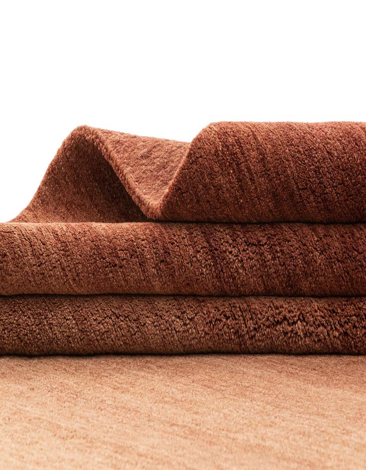 Detail image of  5' 2 x 6' 5  Hand Knotted Gabbeh Wool Rug