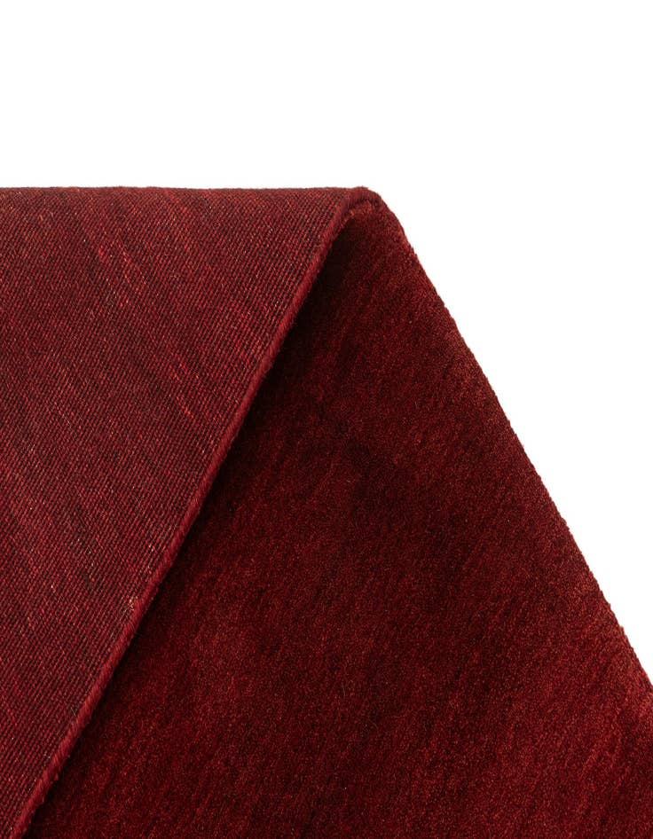 Detail image of  4' 10 x 6' 6  Hand Knotted Gabbeh Wool Rug