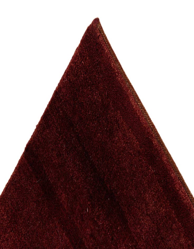 Detail image of  6' 7 x 9' 11  Hand Knotted Gabbeh Wool Rug