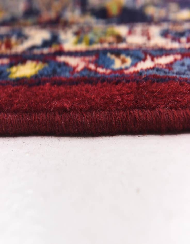 Detail image of  9' 6 x 13' 2  Hand Knotted Isfahan Persian Wool Rug
