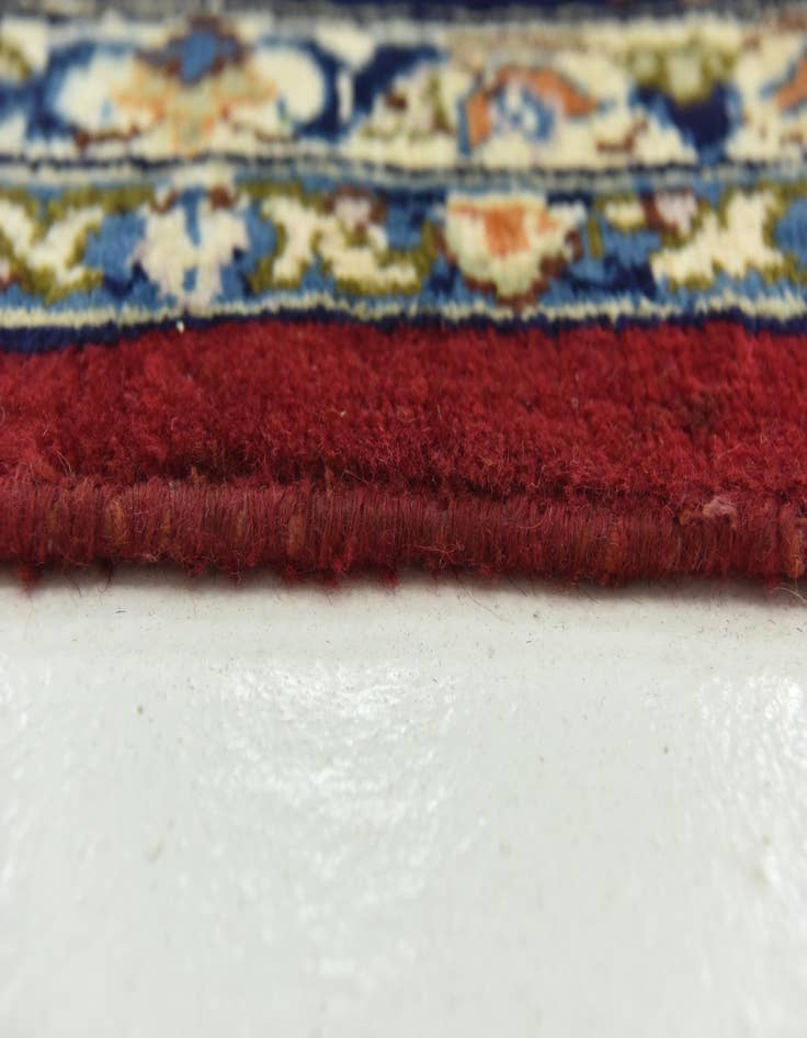 Detail image of  9' 6 x 12' 8  Hand Knotted Isfahan Persian Wool Rug