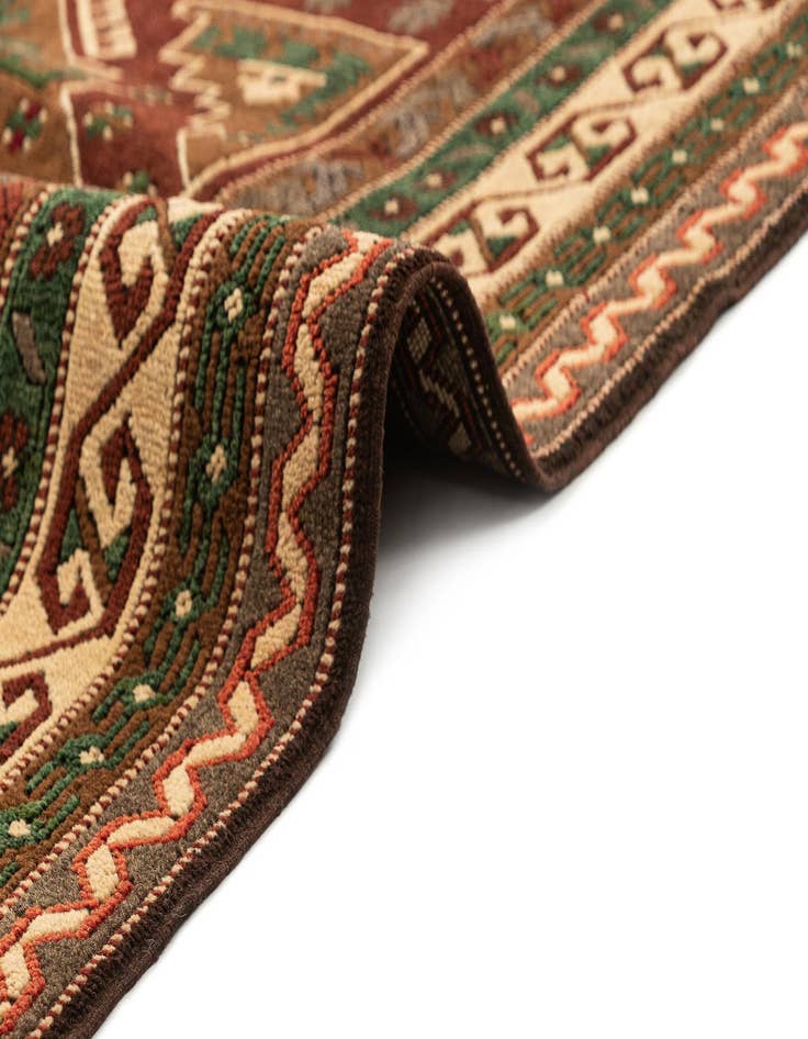 Detail image of  5' x 8' 5  Hand Knotted Kars Wool Rug