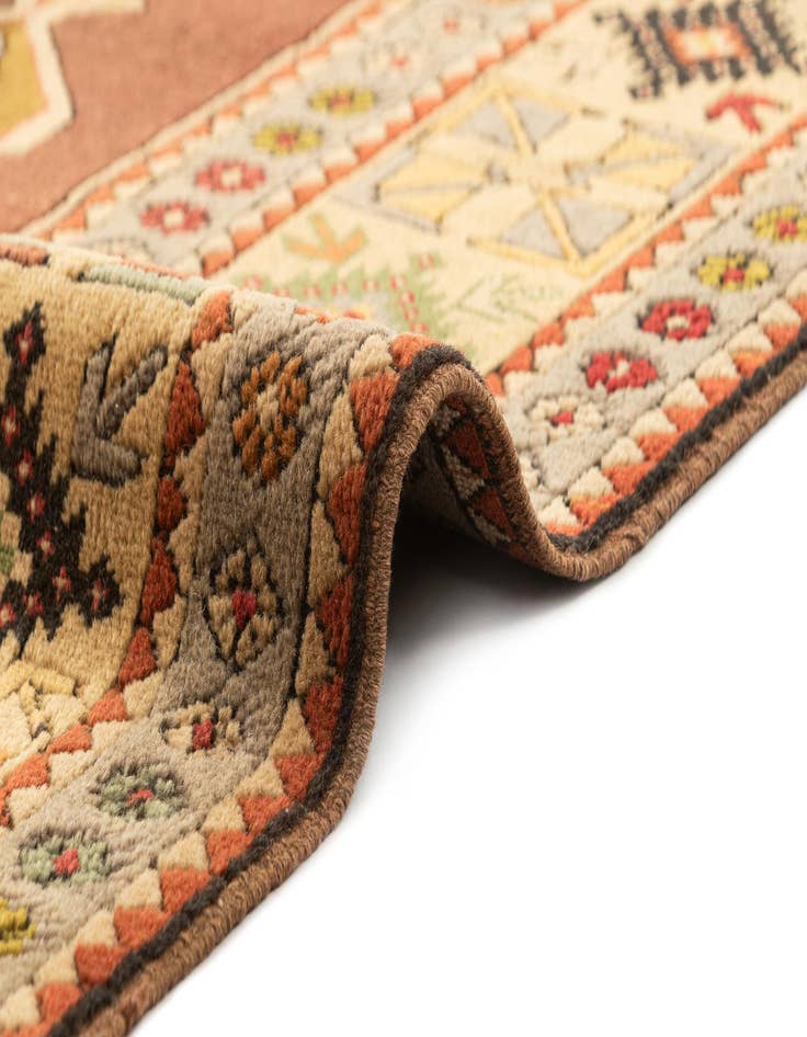 Detail image of  3' 9 x 6' 9  Hand Knotted Kars Oriental Wool Rug