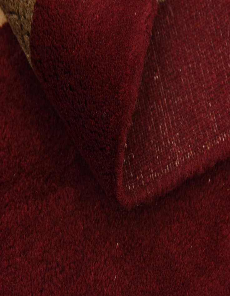 Detail image of  3' 4 x 5' 1  Hand Knotted Kashkuli Gabbeh Persian Wool Rug