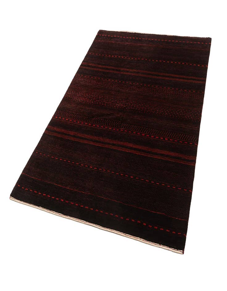 Detail image of  5' x 6' 10  Hand Knotted Kashkuli Gabbeh Oriental Wool Rug