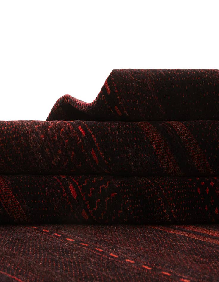 Detail image of  5' x 6' 10  Hand Knotted Kashkuli Gabbeh Oriental Wool Rug