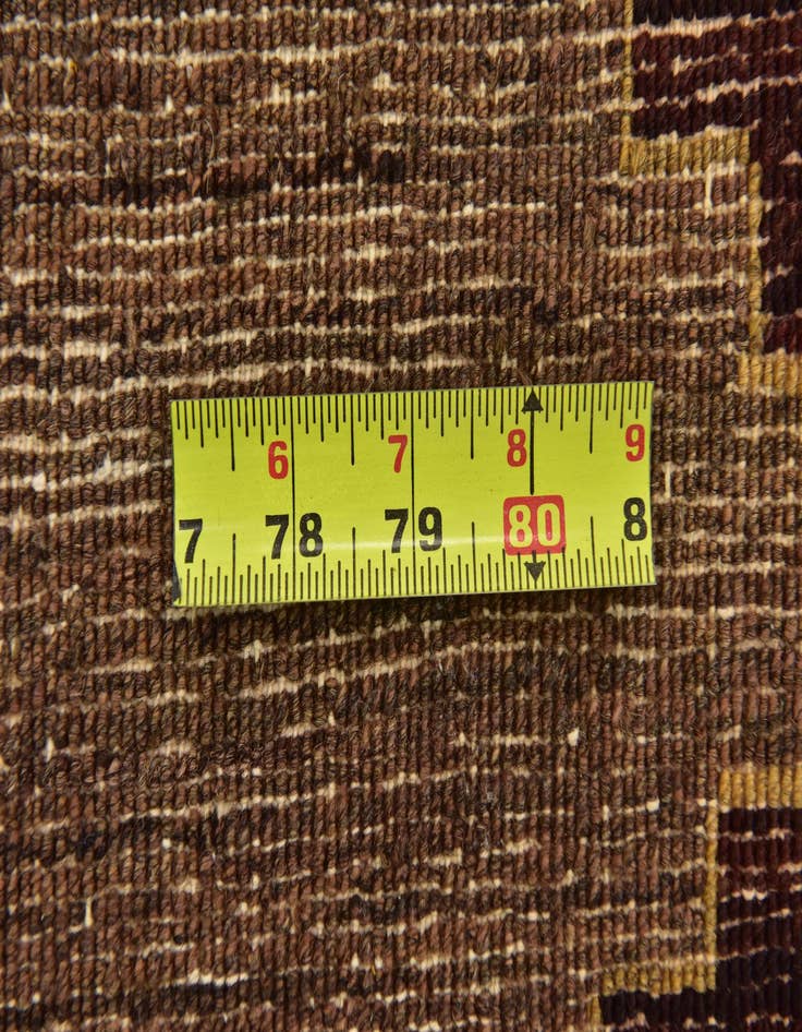 Detail image of  6' x 9'  Hand Knotted Kashkuli Gabbeh Wool Rug