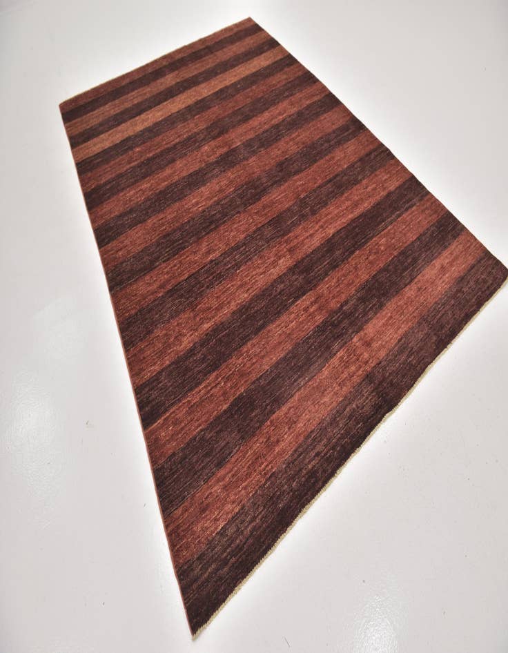 Detail image of  6' 8 x 9' 4  Hand Knotted Kashkuli Gabbeh Wool Rug