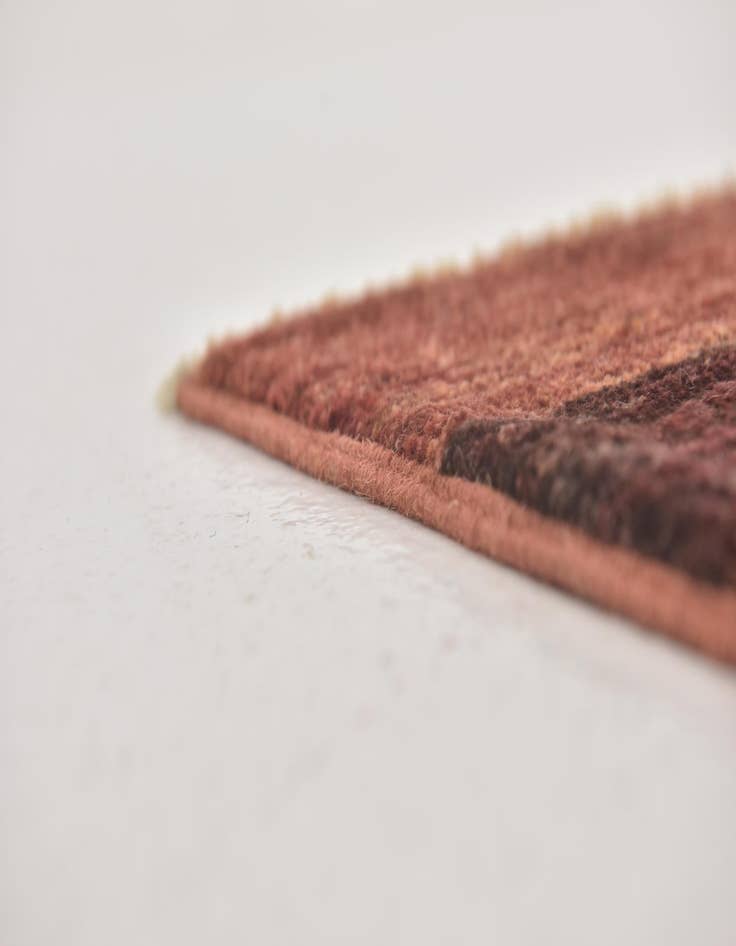 Detail image of  6' 8 x 9' 4  Hand Knotted Kashkuli Gabbeh Wool Rug