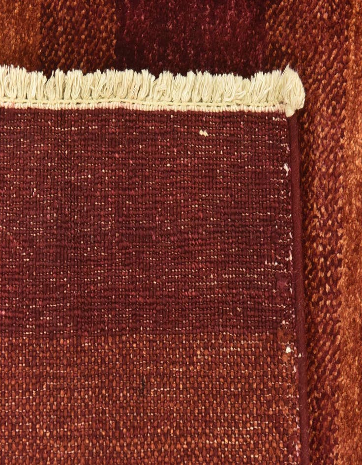 Detail image of  6' 7 x 9' 4  Hand Knotted Kashkuli Gabbeh Wool Rug