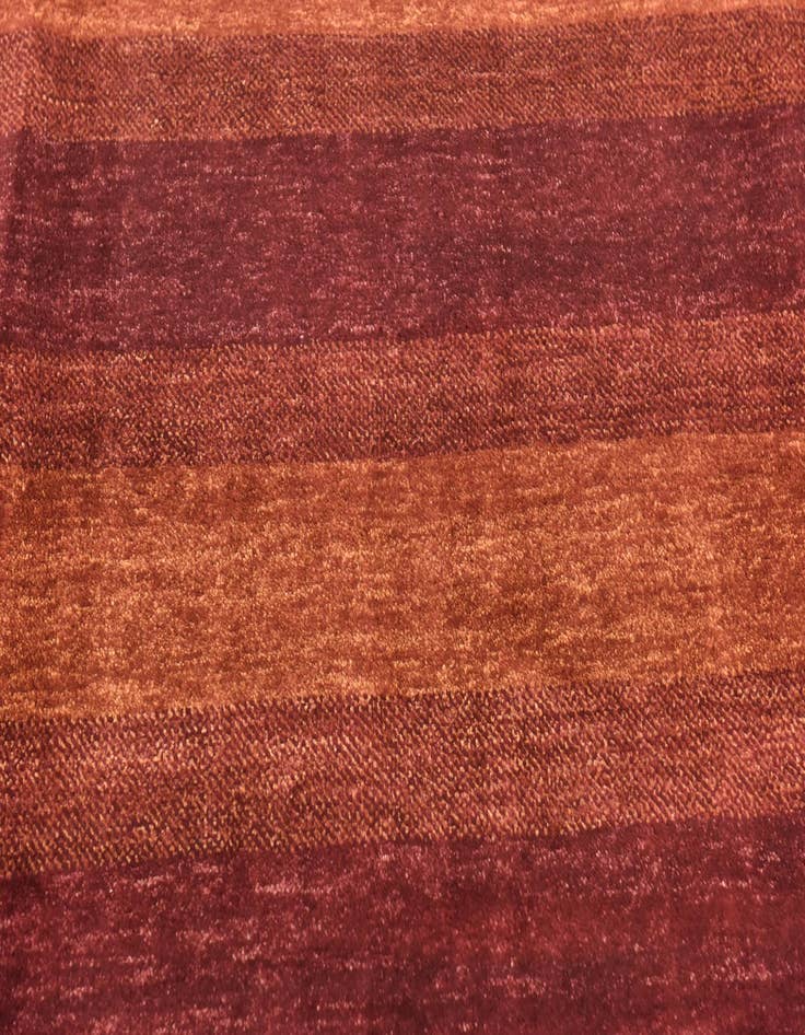 Detail image of  6' 7 x 9' 4  Hand Knotted Kashkuli Gabbeh Wool Rug