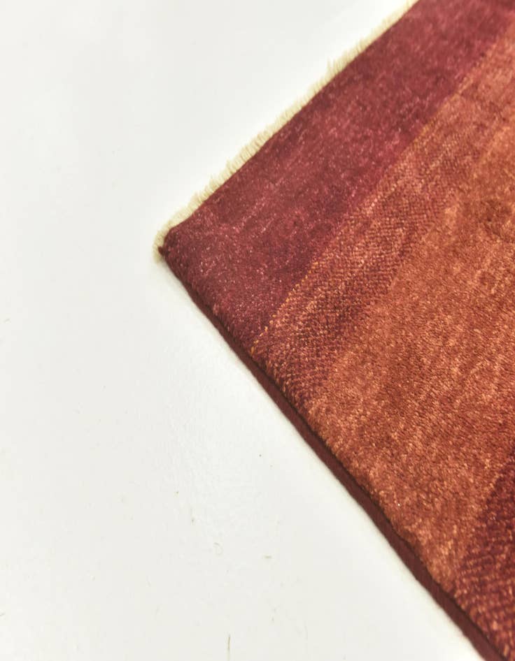 Detail image of  6' 7 x 9' 4  Hand Knotted Kashkuli Gabbeh Wool Rug