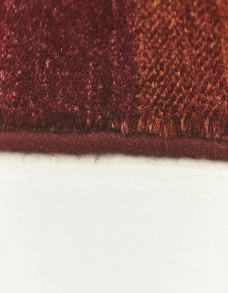 Detail image of  6' 7 x 9' 4  Hand Knotted Kashkuli Gabbeh Wool Rug