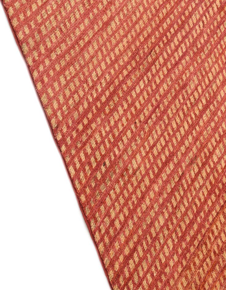 Detail image of  4' 8 x 6' 4  Hand Knotted Kashkuli Gabbeh Wool Rug