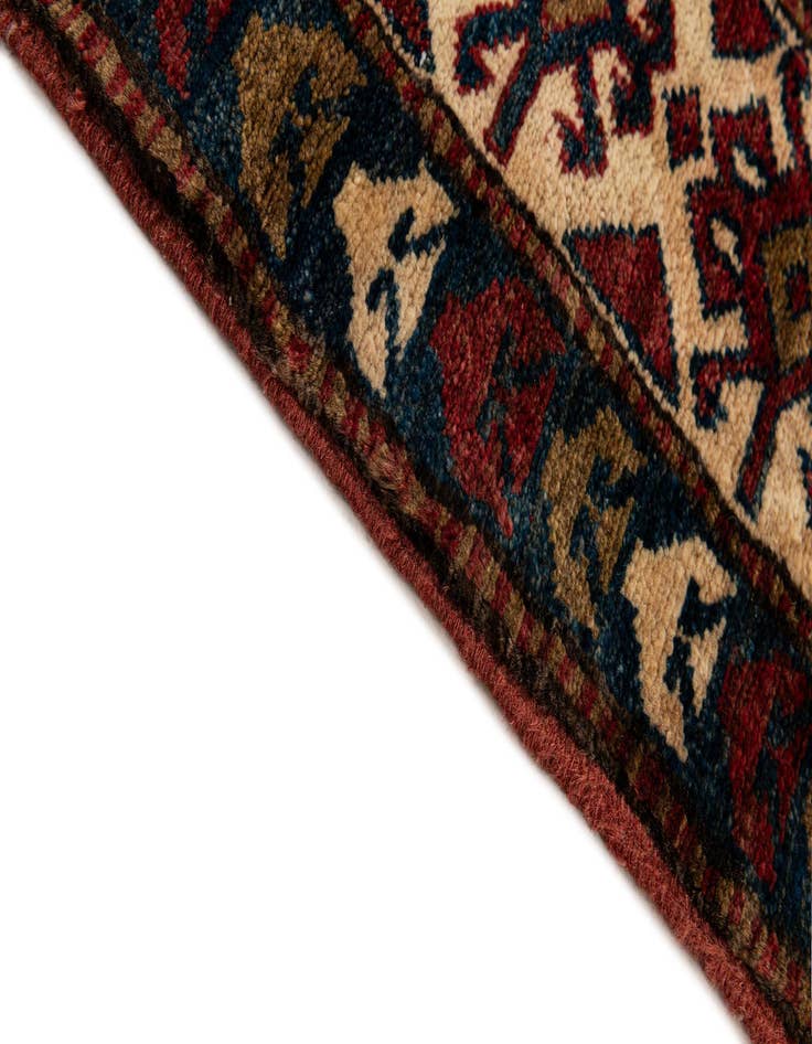 Detail image of  4' 11 x 6' 8  Hand Knotted Kazak Wool Rug