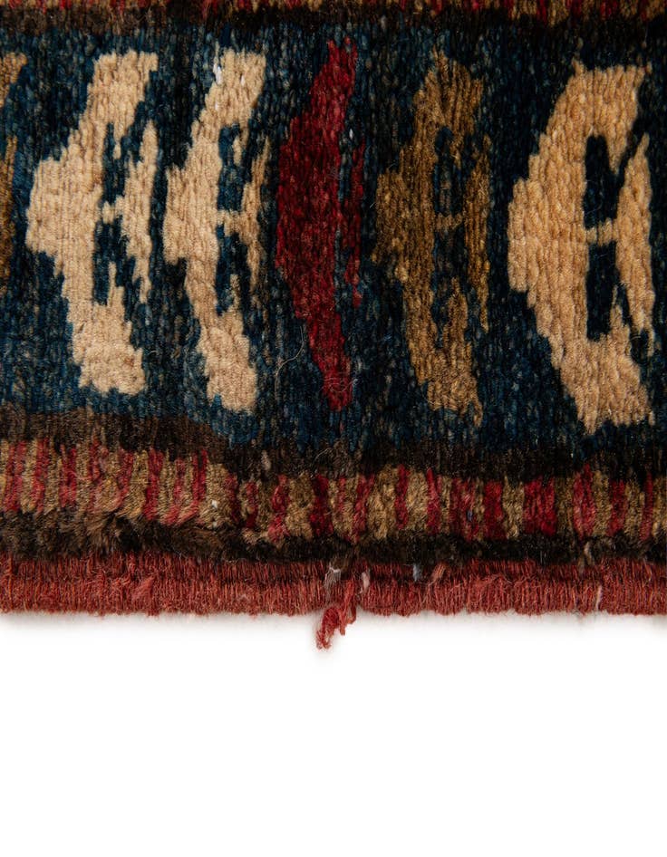 Detail image of  4' 11 x 6' 8  Hand Knotted Kazak Wool Rug