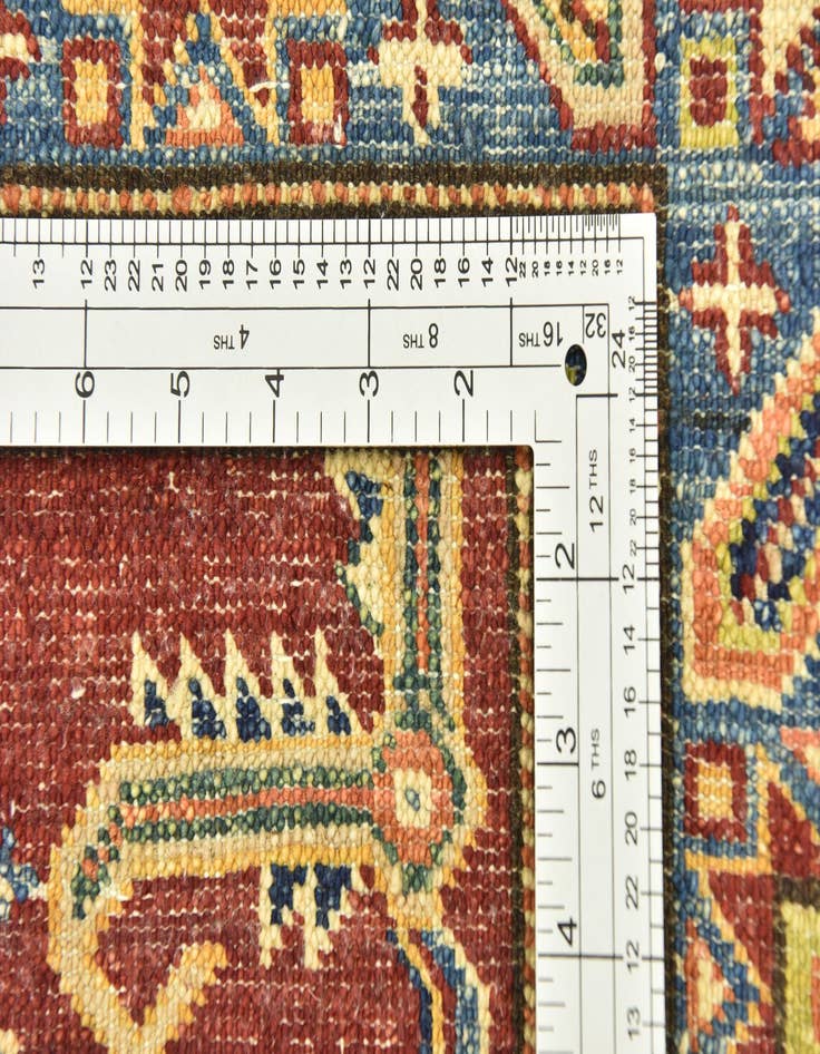 Detail image of  2' 8 x 4' 2  Hand Knotted Kazak Oriental Rug