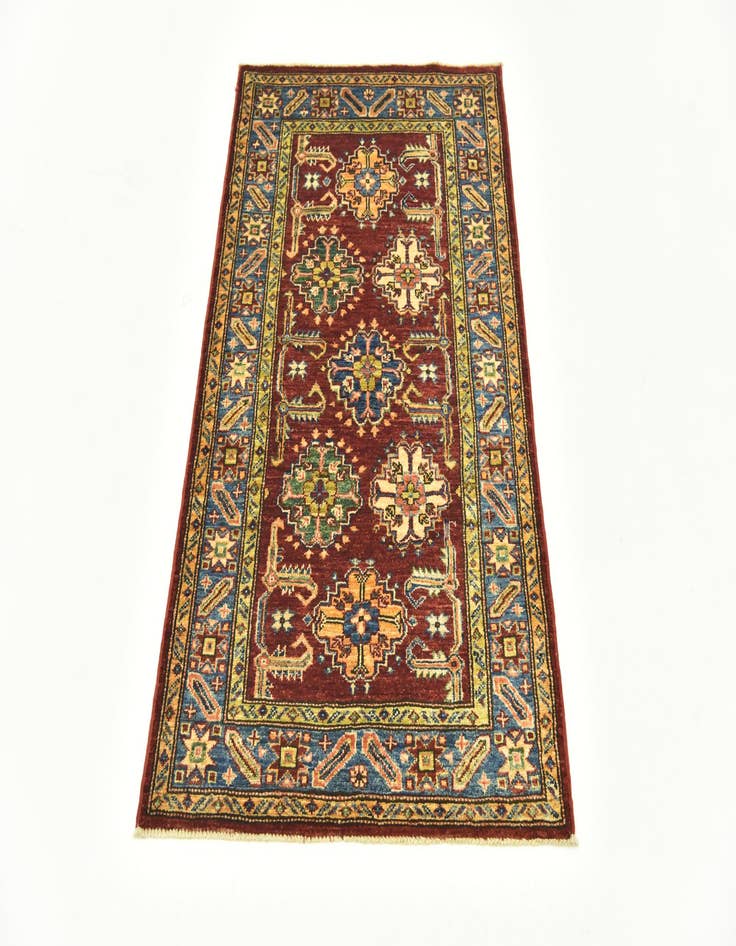 Detail image of  2' 8 x 4' 2  Hand Knotted Kazak Oriental Rug