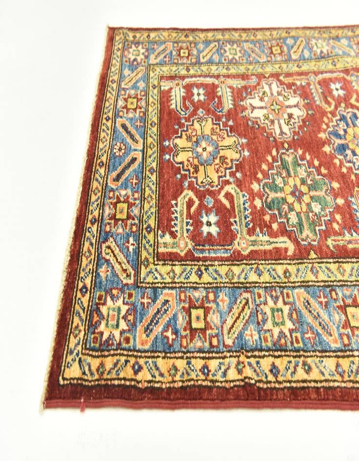 Detail image of  2' 8 x 4' 2  Hand Knotted Kazak Oriental Rug