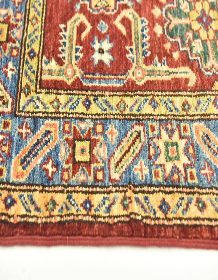 Detail image of  2' 8 x 4' 2  Hand Knotted Kazak Oriental Rug