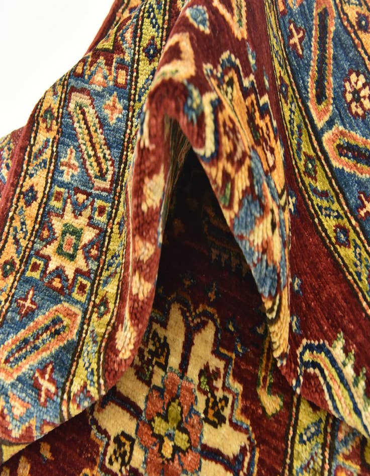 Detail image of  2' 8 x 4' 2  Hand Knotted Kazak Oriental Rug