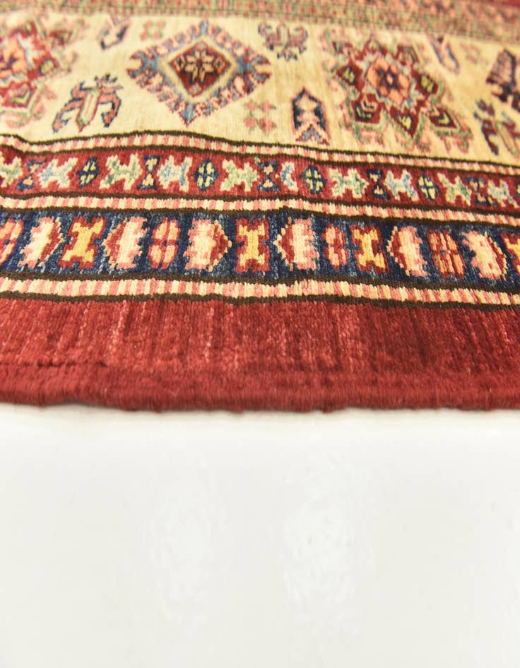 Detail image of  5' 8 x 7' 8  Hand Knotted Kazak Oriental Rug