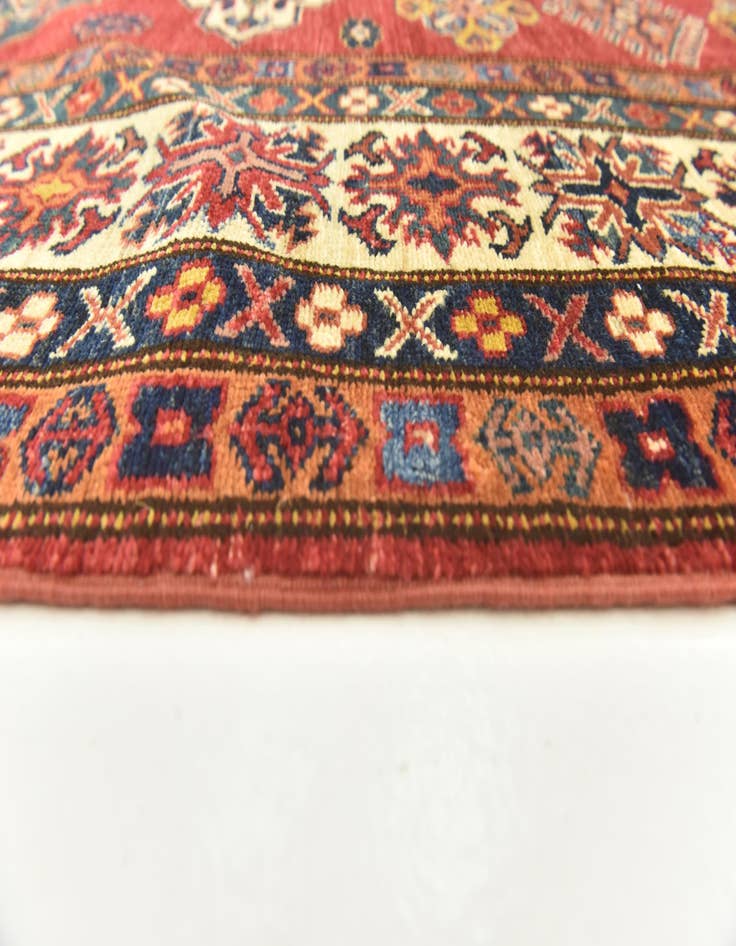 Detail image of  6' 1 x 8' 7  Hand Knotted Kazak Oriental Rug