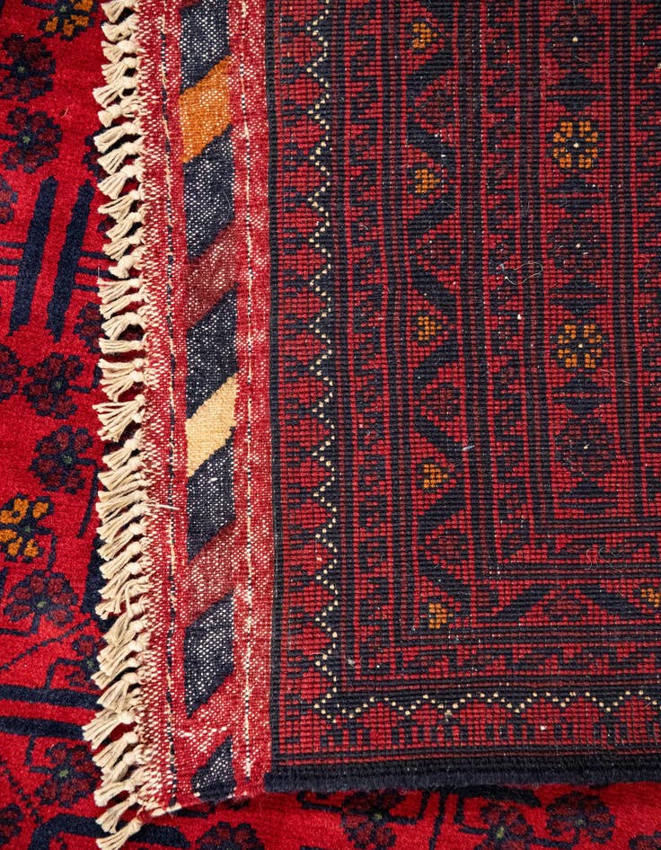 Detail image of  13' x 18' 5  Hand Knotted Khal Mohammadi Wool Rug