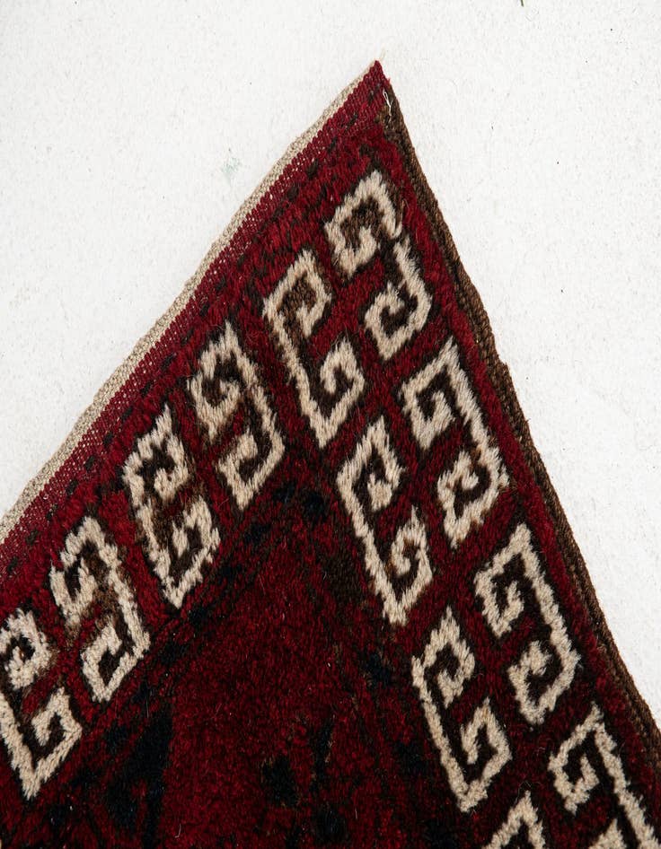 Detail image of  5' 8 x 6' 9  Hand Knotted Khal Mohammadi Oriental Wool Rug