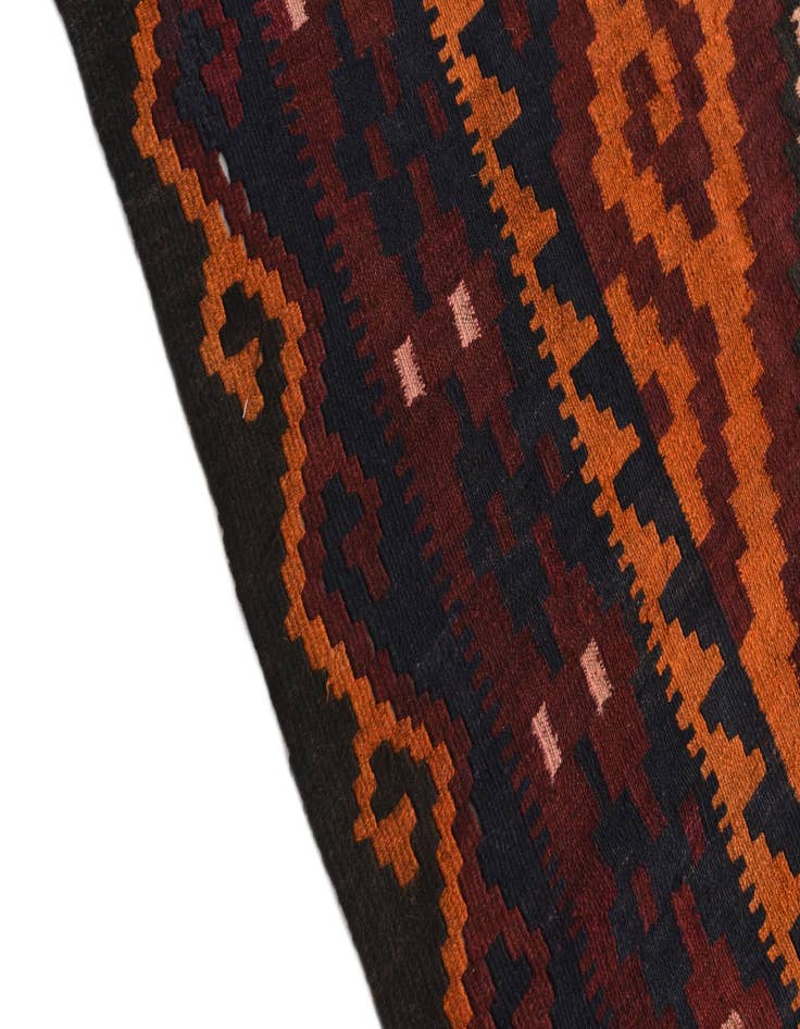 Detail image of  8' 10 x 15' 10  Hand Woven Kilim Afghan Wool Rug