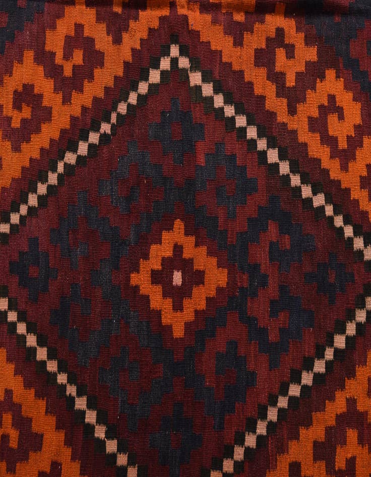 Detail image of  8' 10 x 15' 10  Hand Woven Kilim Afghan Wool Rug