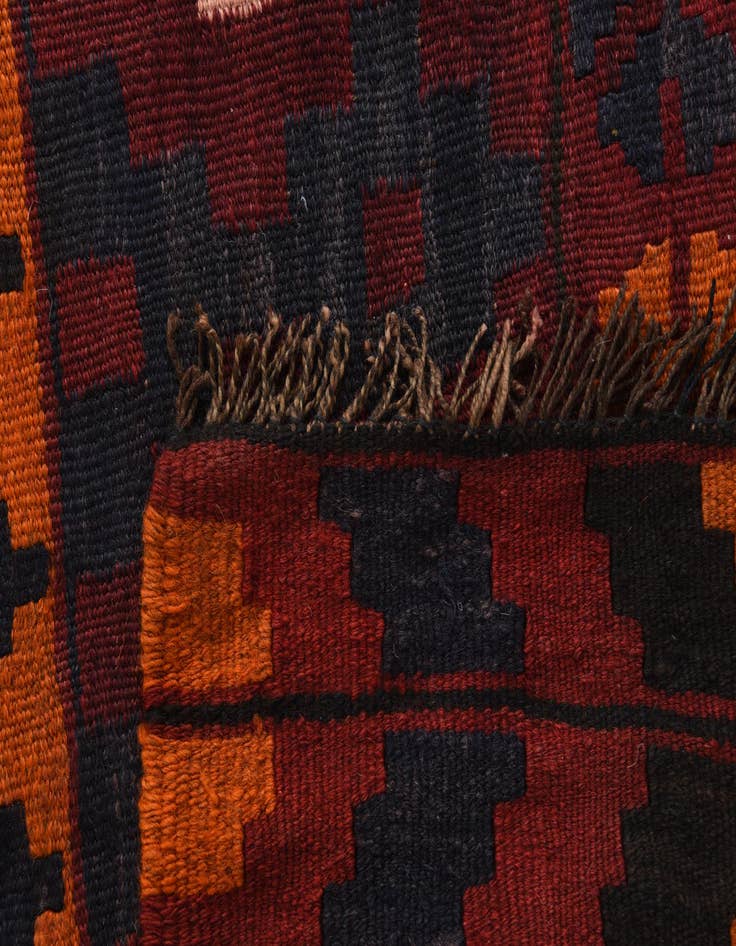 Detail image of  8' 10 x 15' 10  Hand Woven Kilim Afghan Wool Rug