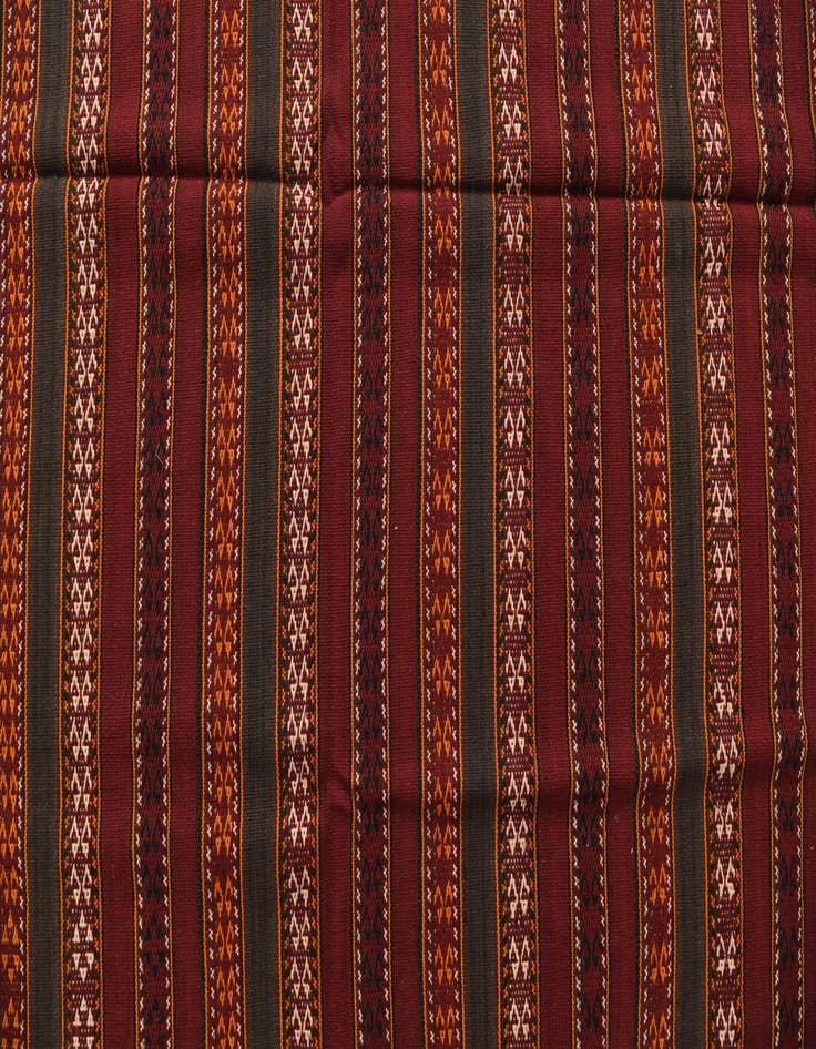 Detail image of  6' 2 x 10' 9  Hand Woven Kilim Fars Wool Rug