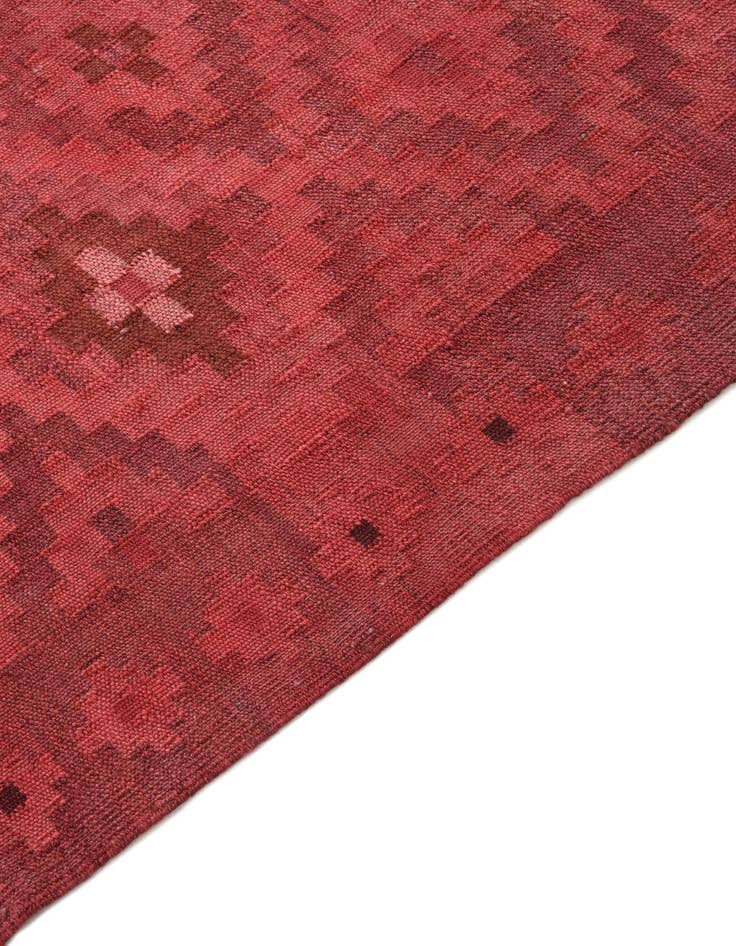 Detail image of  6' 1 x 9' 9  Hand Woven Kilim Fars Wool Rug