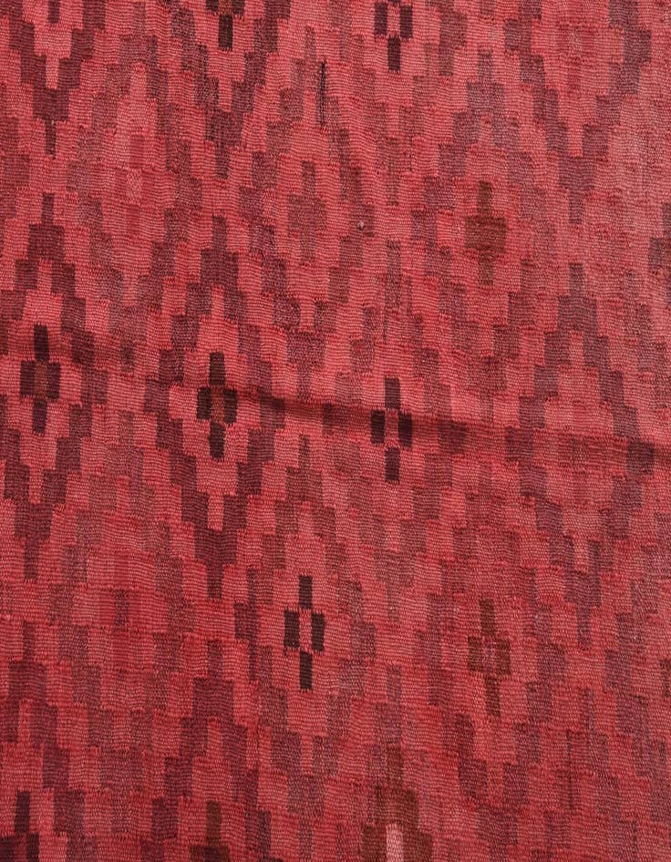 Detail image of  6' 1 x 9' 9  Hand Woven Kilim Fars Wool Rug