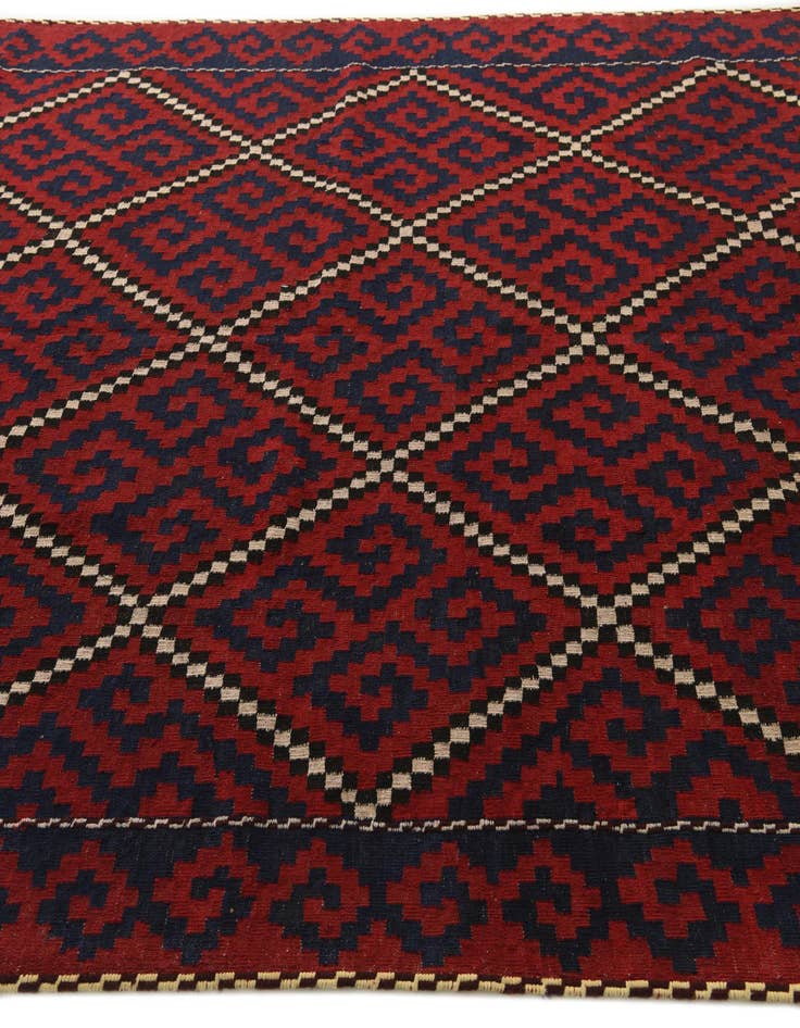Detail image of  6' 9 x 10' 9  Hand Woven Kilim Fars Wool Rug