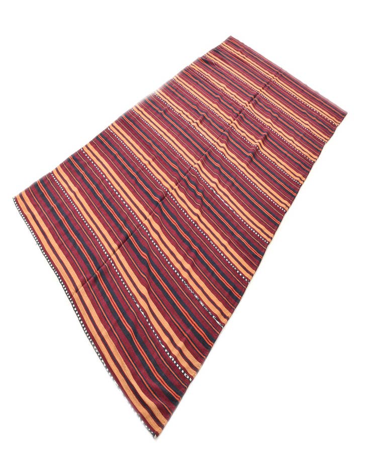 Detail image of  5' 9 x 11' 1  Hand Woven Kilim Fars Wool Rug