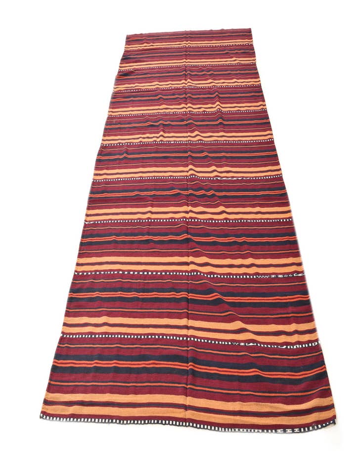 Detail image of  5' 9 x 11' 1  Hand Woven Kilim Fars Wool Rug