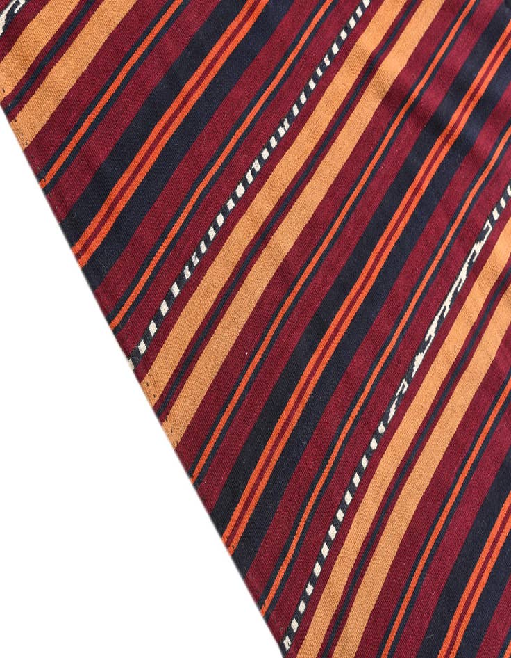 Detail image of  5' 9 x 11' 1  Hand Woven Kilim Fars Wool Rug