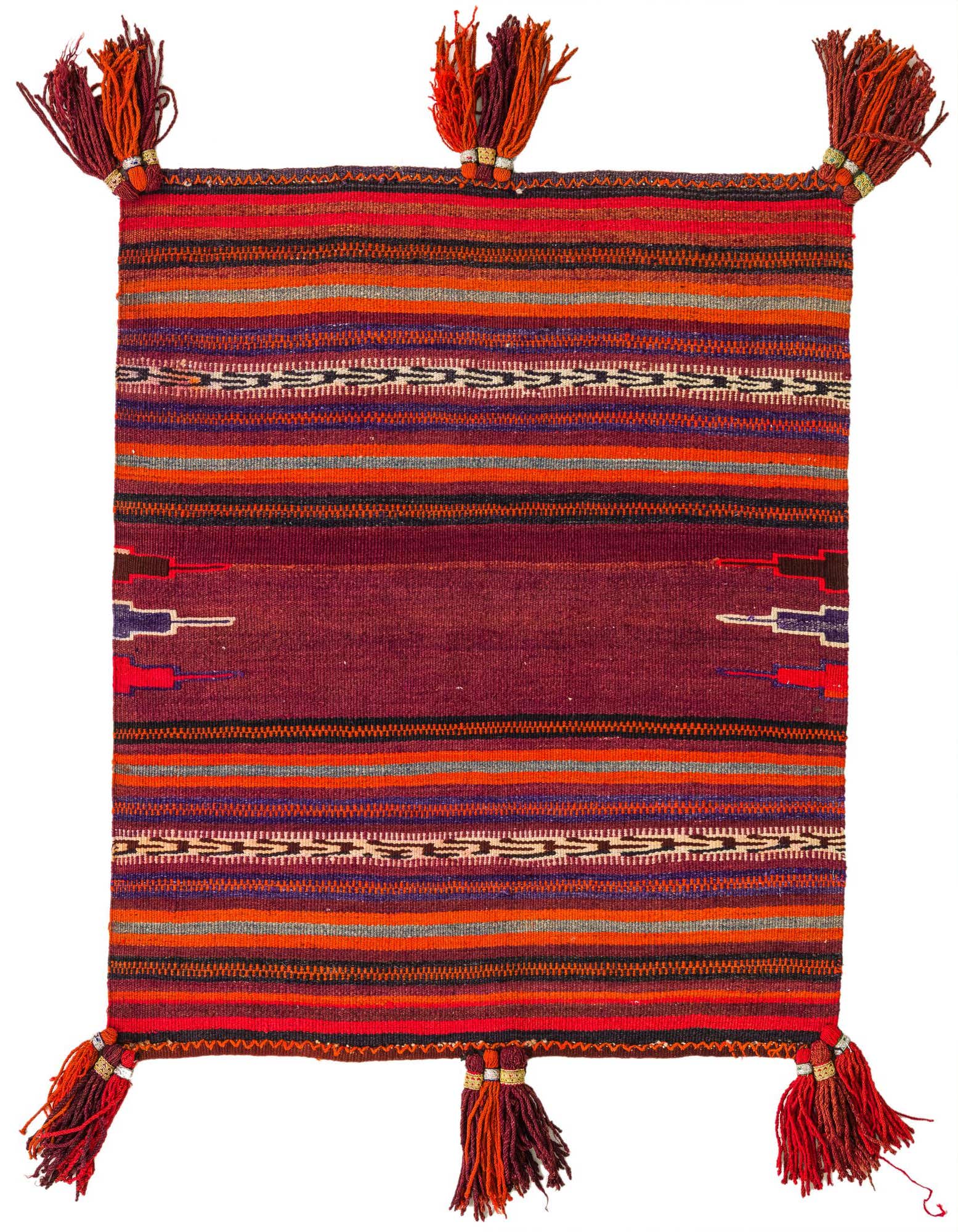 Primary image  3' 4 x 3' 9  Hand Woven Kilim Fars Wool Rug