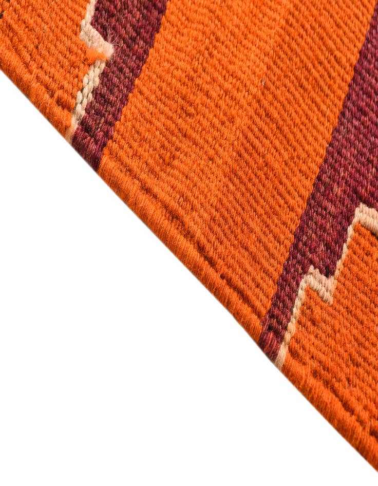 Detail image of  3' 4 x 3' 9  Hand Woven Kilim Fars Wool Rug