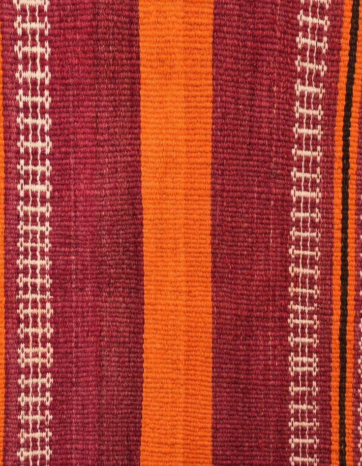 Detail image of  3' 4 x 3' 9  Hand Woven Kilim Fars Wool Rug
