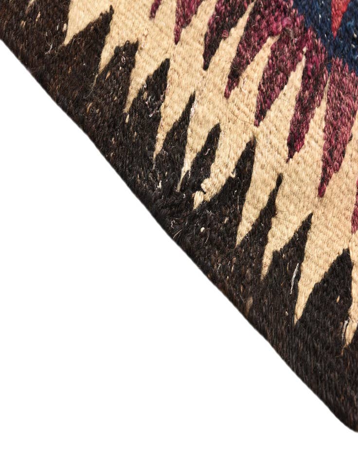 Detail image of  5' 2 x 9'  Hand Woven Kilim Fars Wool Rug