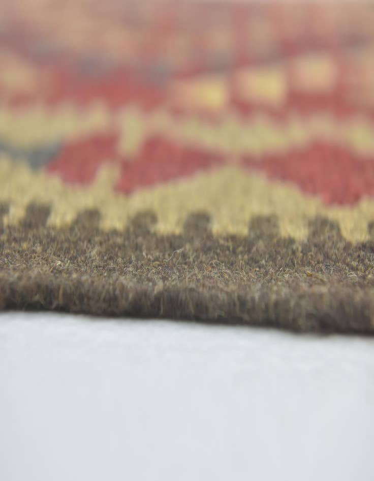 Detail image of  5' x 8' 6  Hand Woven Kilim Maymana Wool Rug