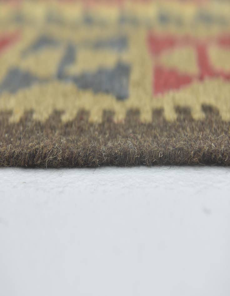 Detail image of 5' x 8' 2 Hand Woven Kilim Maymana Wool Rug
