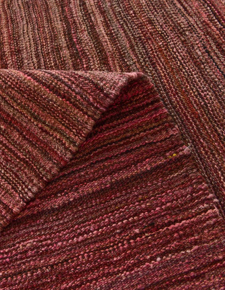 Detail image of 6' 9 x 9' 9 Hand Woven Kilim Modern Wool Rug