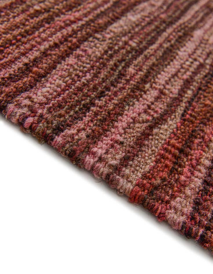 Detail image of 6' 9 x 9' 9 Hand Woven Kilim Modern Wool Rug