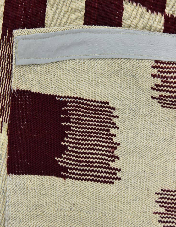 Detail image of  6' 2 x 7' 10  Hand Woven Kilim Modern Wool Rug