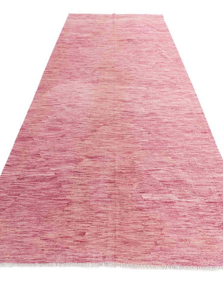 Detail image of  6' 9 x 9' 8  Hand Woven Kilim Modern Wool Rug