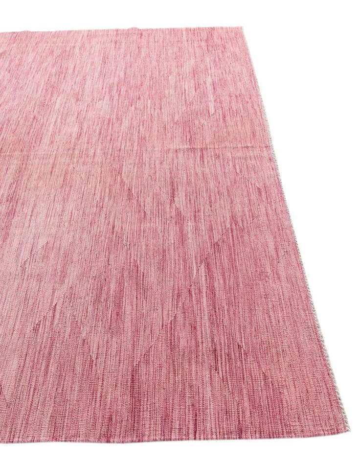 Detail image of  6' 9 x 9' 8  Hand Woven Kilim Modern Wool Rug